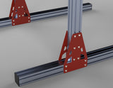 Plans - Monitor Stand - 10 or 25 series extrusion