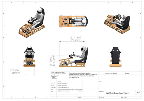 Plans - Super Sport Evolution - Wood