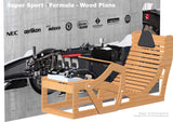 Plans - Super Sport - F1 Seat - Wood