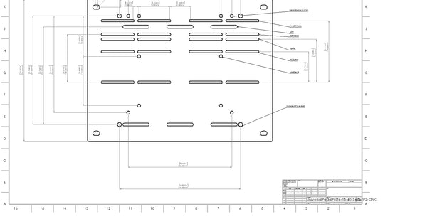 universal pedal plate Plans/CNC