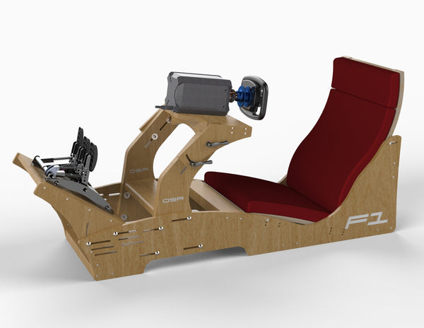 Plywood Diy Racing Simulator Wood Diy Sim Rig Playseat Homemade