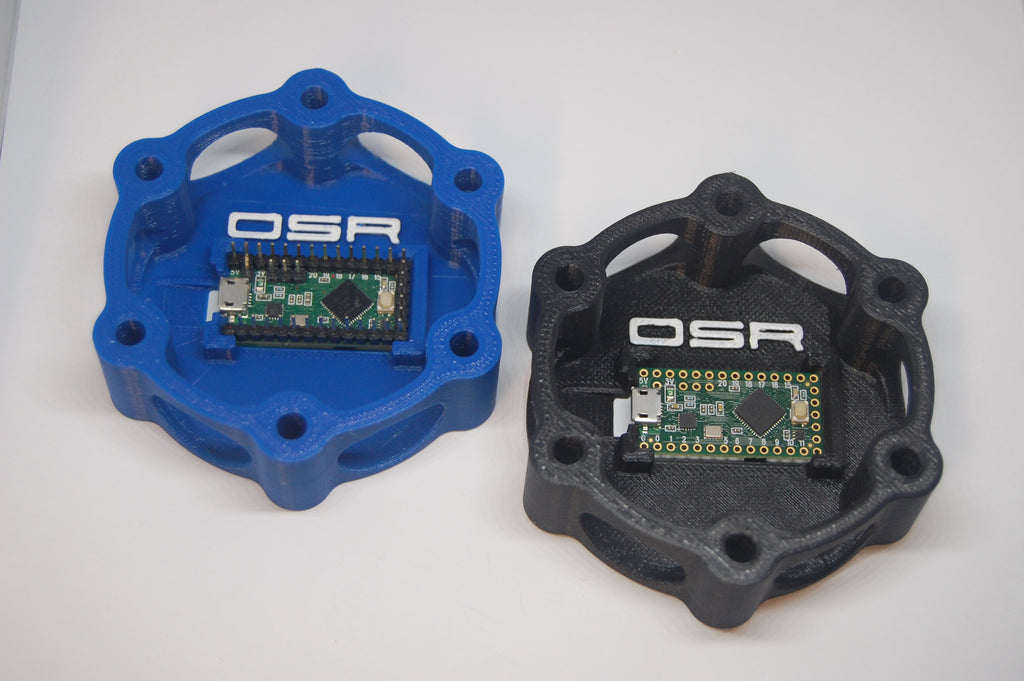 Sim Racing Button Plate Wiring Using OSR Micro Circuit