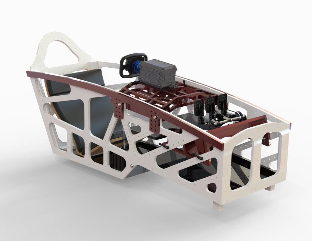 Foldable Sim Rigs Build Plans - F1 Atom - Simple - Wood – Open Sim Rigs