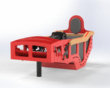Plans - Super Sport -F1 -Sauber Cockpit-Simple Wood
