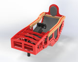 Plans - Super Sport -F1 -Sauber Cockpit-Simple Wood