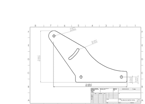 Plans/CNC - Monitor Mounting Plate Set, CNC files