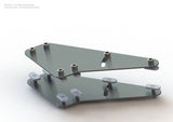 Triple Curved Monitor Stand - Plate Kit - 15 or 40 Series