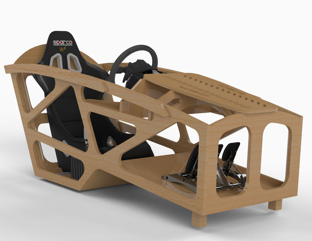 Plans - Super Sport Atom - Simple - Wood – Open Sim Rigs