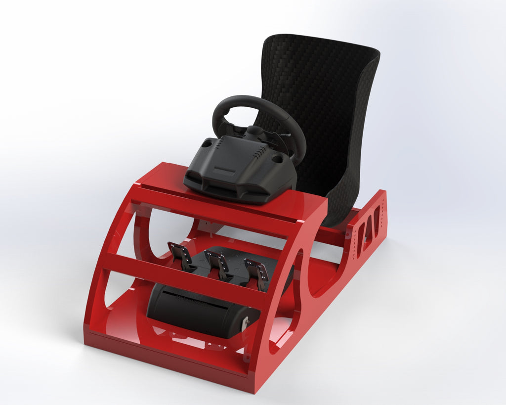 Plans - Young Sim Racer Chassis - Wood – Open Sim Rigs