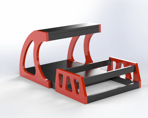 Plans - Young Sim Racer Chassis - Wood – Open Sim Rigs