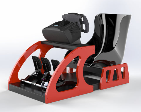 Mdf Sim Rig Diy Sim Mdf Racing Cockpit Plans Diy Sim Mdf Sim Rig Sim Racing Cockpit ...