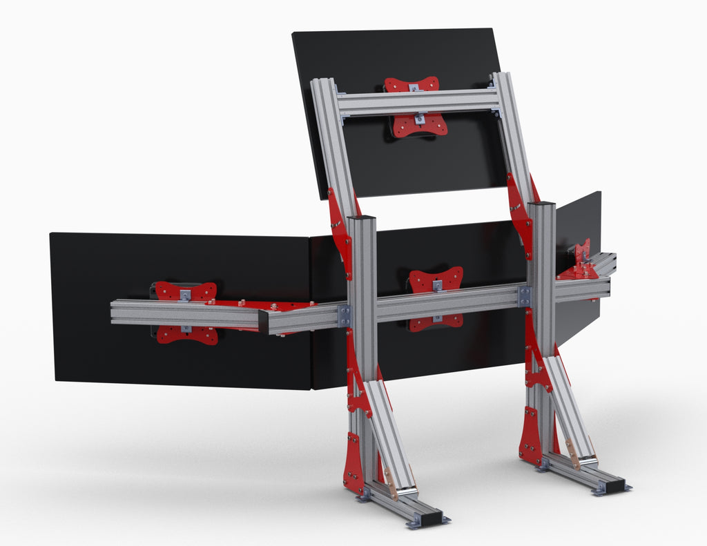 Plans - Triple Monitor Desk Mount - 10, 25, 15 & 40 Series – Open Sim Rigs