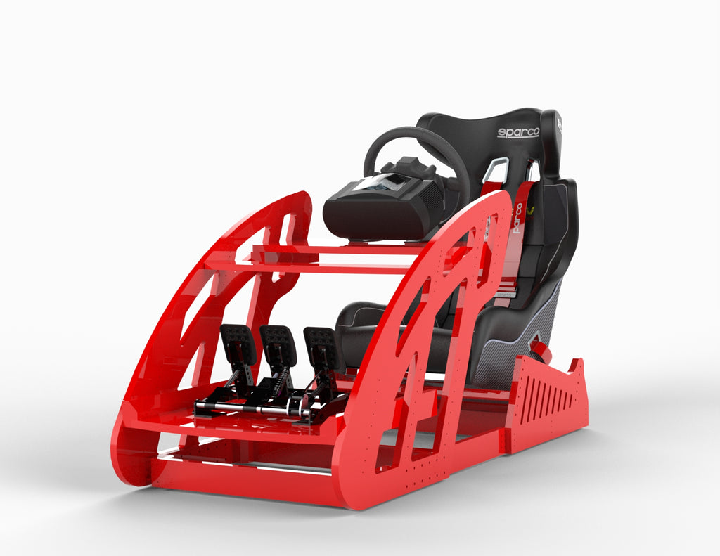Plans - Super Sport F1/GT - Simple - Wood – Open Sim Rigs