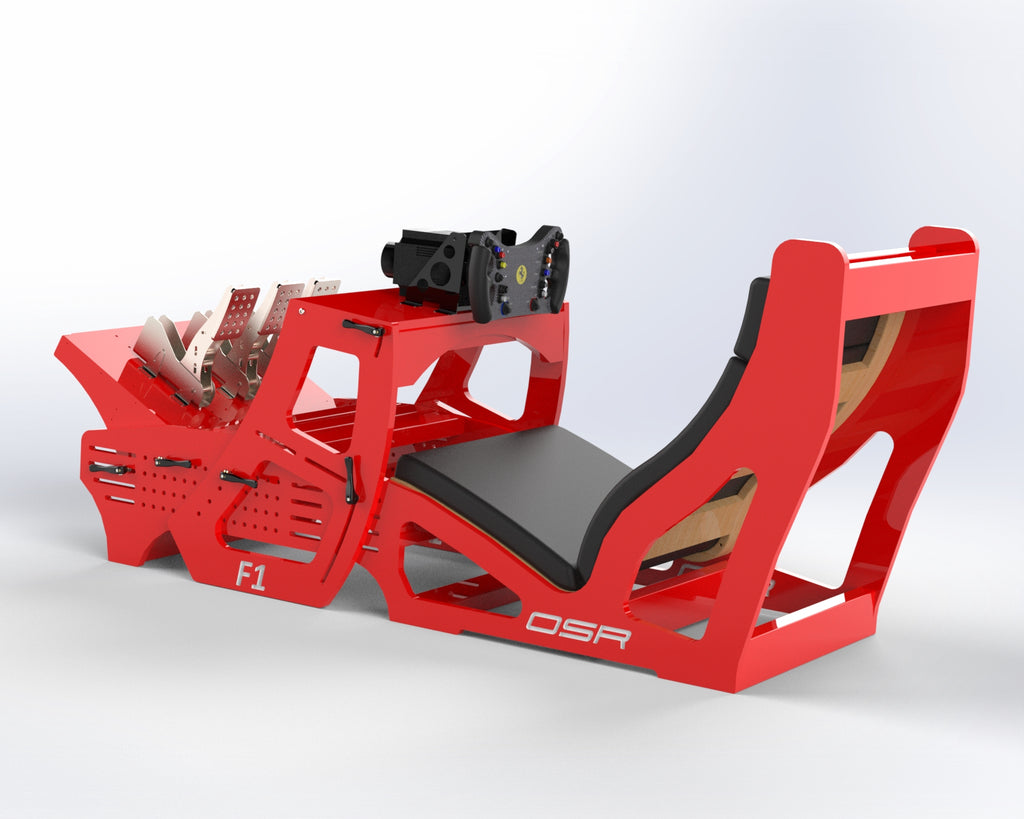 Plans - Super Sport - F1 Seat V2 - Wood – Open Sim Rigs