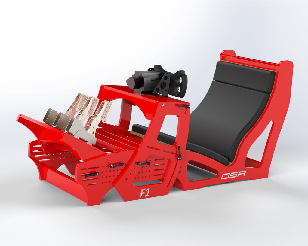 Plans - Super Sport - F1 Seat V2 - Wood – Open Sim Rigs