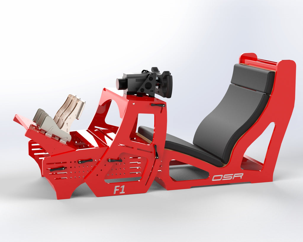 Plans - Super Sport - F1 Seat V2 - Wood – Open Sim Rigs