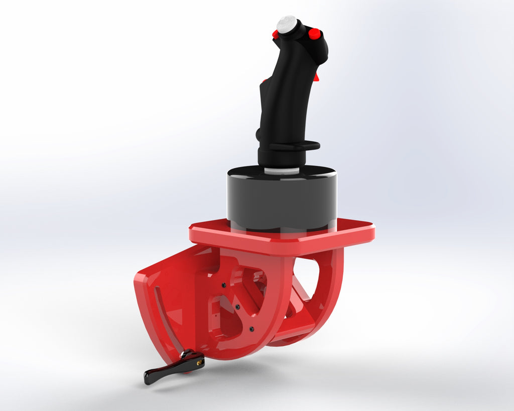 Plans - Joystick Flight Control Mount - Wood – Open Sim Rigs