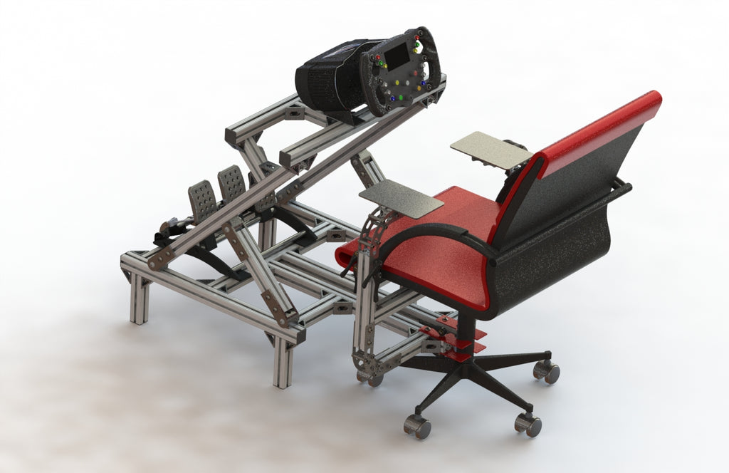 Plans - Office Chair Rig - F1 or GT3 Folding Wheel Stand Plans – Open ...