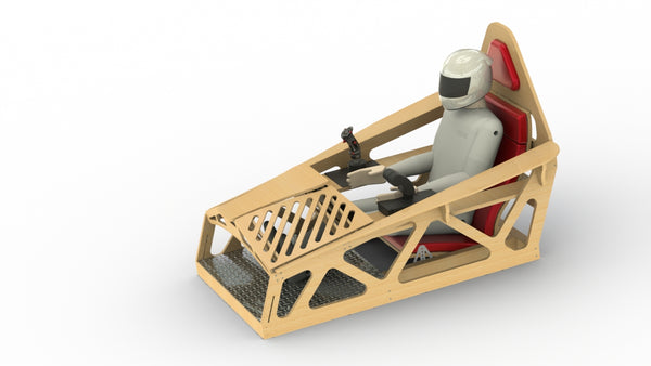 Plans - Super Sport Flight - Using Ikea Chair - Wood – Open Sim Rigs