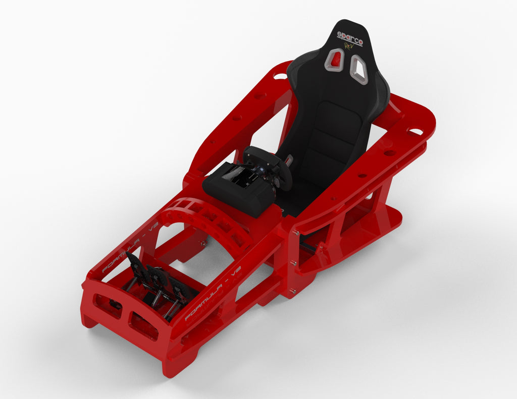 Plans - Super Sport Formula V2 - Foldable - Wood – Open Sim Rigs