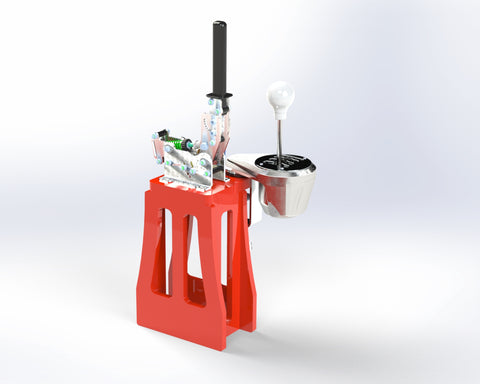 Hand Break Riser Mount Sim Rig Plans - Handbrake/Shifter Mount - Wood – Open Sim Rigs