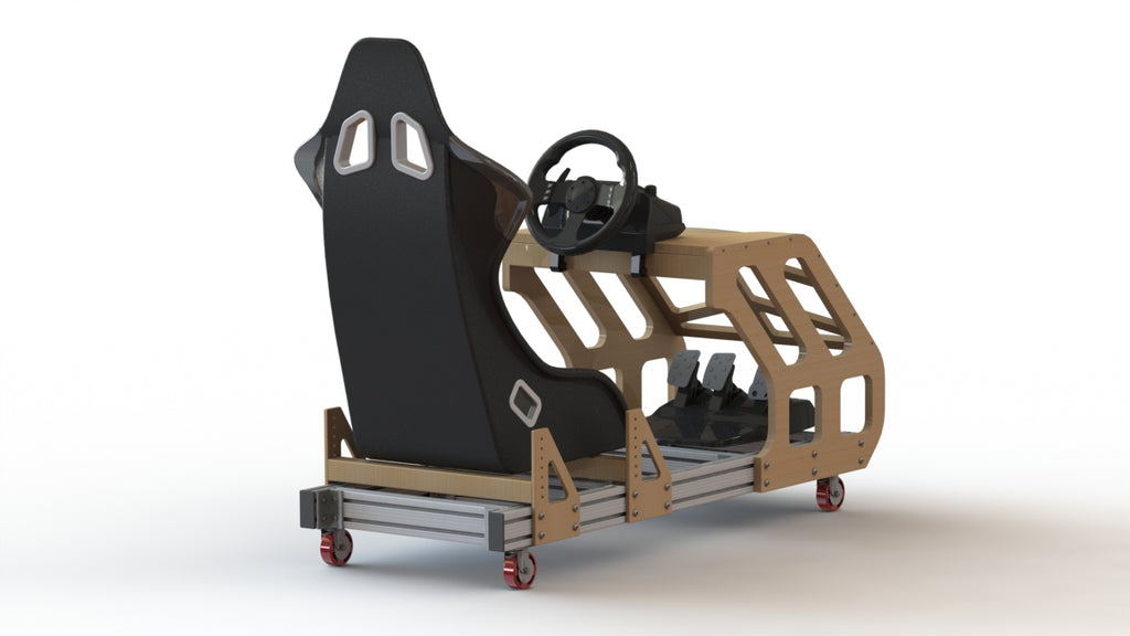 Plans - GT3 Chassis - Hybrid Wood/Metal – Open Sim Rigs