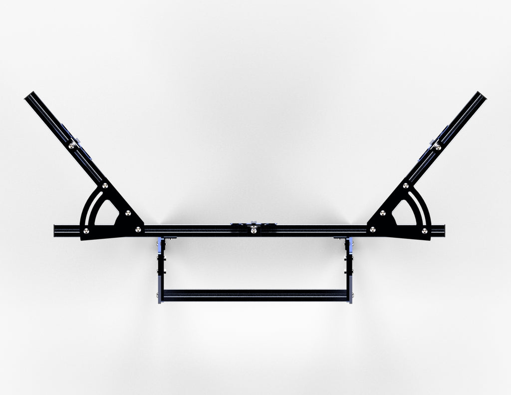 Planscnc Triple Monitor Support 15 And 40 Series Extrusion Open Sim Rigs 0675