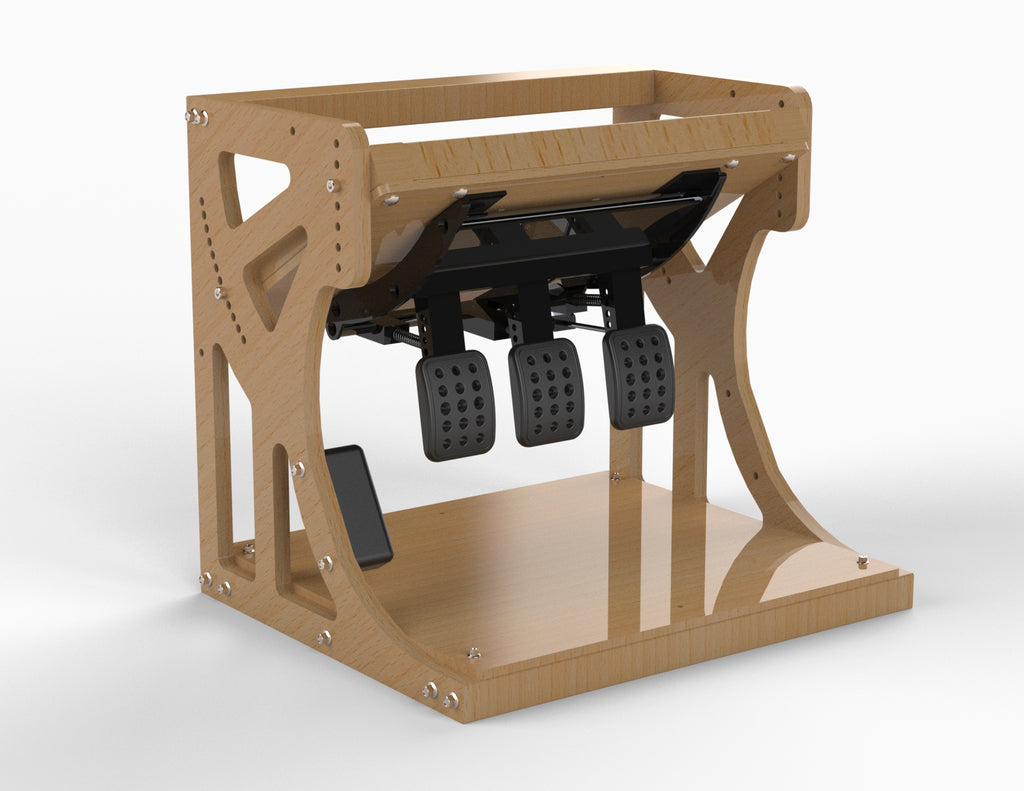 inverted sim pedal mount Plans - Inverted pedal box