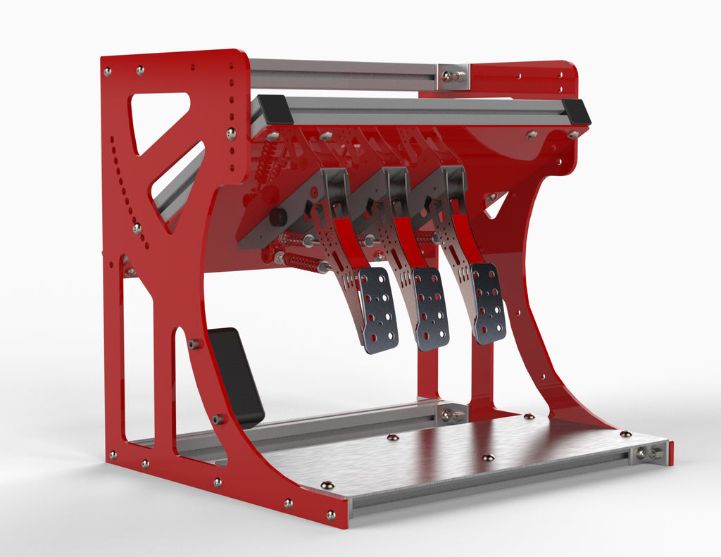 inverted sim pedal mount Plans