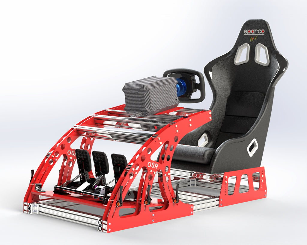 Plans - Pod Racer - 10 or 25 series extrusion – Open Sim Rigs