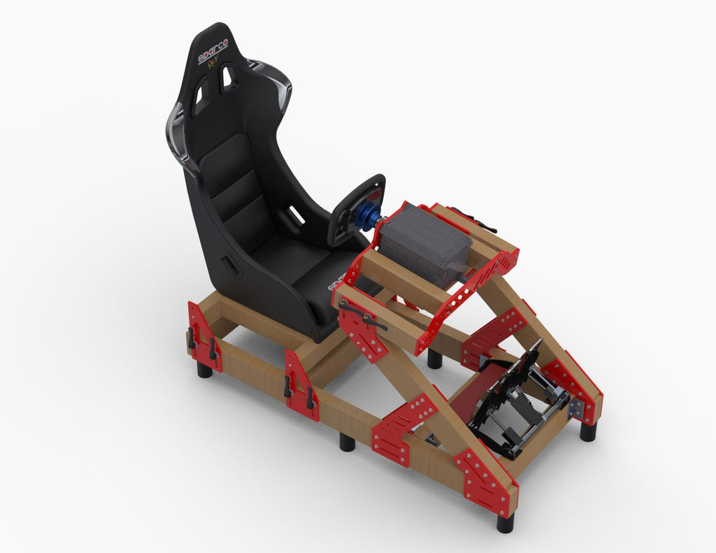 Plans - Super Sport 2x4 Podium - Wood – Open Sim Rigs