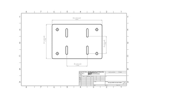 Plans/CNC - SimMagic Alpha Mini Wheel mounting plates – Open Sim Rigs