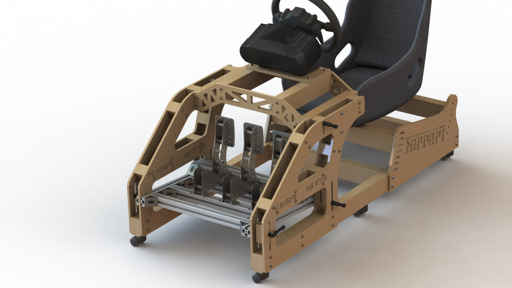 Plans - Super Sport GT3 - Wood – Open Sim Rigs