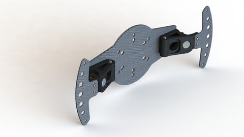Fanatec Hub Shifter Mounting Plate - Ready to Install