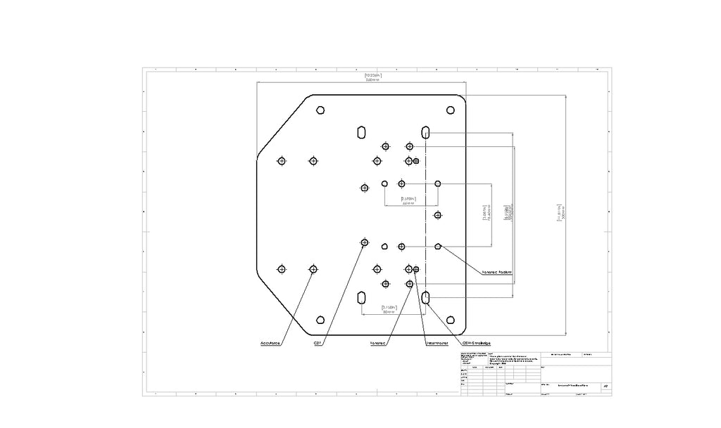 sim racing pedal base plate Plans/CNC